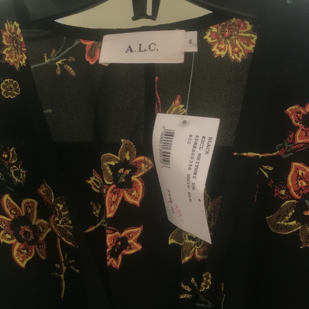 A.L.C. Silk Mini Dress NWT🍀 - Picture 4 of 6